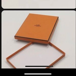 HERMES Paris Empty Gift Box 6.25x5x.50